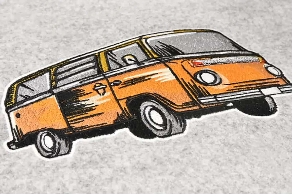 Gelber Bus Stick – Bild 5