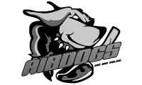 Logo Aibdogs EHC Bad Aibling – Graustufen-Version