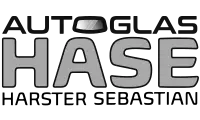 Logo Autoglas Hase Sebastian Harster – Graustufen-Version