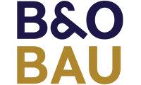 Logo B & O Bau – Farbversion