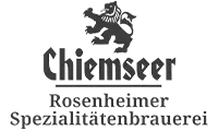 Logo Chiemseer Brauerei – Graustufen-Version