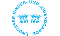 Logo Endorfer Kinder- und Jugendgarde – Farbversion