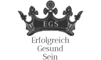 Logo Erfolgreich Gesund Sein EGS – Graustufen-Version