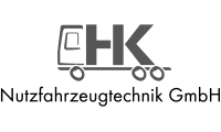 Logo HK Nutzfahrzeuge GmbH – Graustufen-Version
