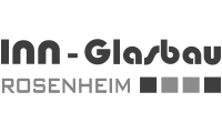 Logo Inn Glasbau GmbH – Graustufen-Version