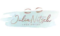 Logo Julia Nitsch Lash Artist – Farbversion