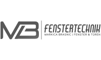 Logo MB Fenstertechnik – Graustufen-Version
