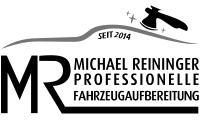 Logo Michael Reininger Fahrzeugaufbereitung – Graustufen-Version