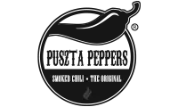 Logo Puszta Peppers GmbH – Graustufen-Version