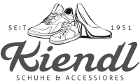 Logo Schuh Kiendl Stephanskirchen – Graustufen-Version