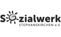 Logo Sozialwerk Stephanskirchen – Graustufen-Version