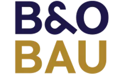 Logo B & O Bau – Farbversion