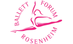 Logo Ballettforum Rosenheim – Farbversion