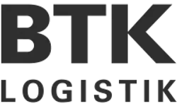 Logo BTK Logistik – Graustufen-Version
