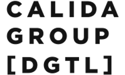 Logo Calida Group Digital – Graustufen-Version