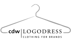 Logo cdw Logodress GmbH – Graustufen-Version