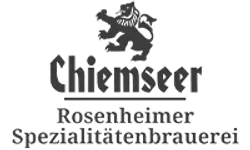 Logo Chiemseer Brauerei – Graustufen-Version