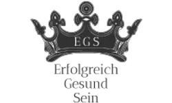 Logo Erfolgreich Gesund Sein EGS – Graustufen-Version