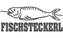 Logo Fischsteckerl Horrer Markus – Graustufen-Version