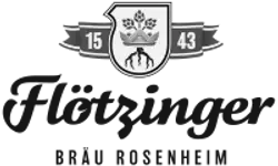 Logo Flötzinger Bräu Franz Steegmüller GmbH – Graustufen-Version