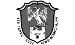 Logo Freiwillige Feuerwehr Flintsbach am Inn – Graustufen-Version