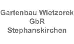Logo Gartenbau Wietzorek Stephanskirchen – Graustufen-Version