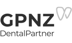 Logo GPNZ Dental Partner GmbH – Graustufen-Version