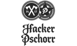 Logo Hacker-Pschorr Bräu GmbH – Graustufen-Version