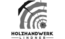 Logo Holzhandwerk Lindner – Graustufen-Version