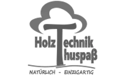 Logo Holztechnik Thuspaß – Graustufen-Version