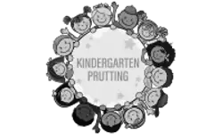 Logo Kindergarten Prutting – Graustufen-Version
