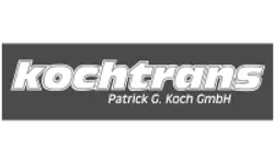 Logo Kochtrans Patrick G. Koch GmbH – Graustufen-Version