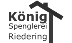 Logo König Spenglerei – Graustufen-Version