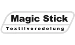 Logo Magicstick – Graustufen-Version