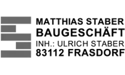 Logo Matthias Staber Baugeschäft – Graustufen-Version