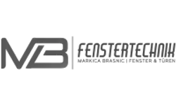 Logo MB Fenstertechnik – Graustufen-Version