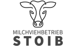 Logo Milchviehbetrieb Stoib – Graustufen-Version