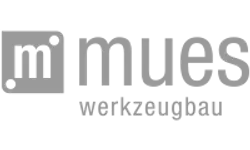 Logo Mues Werkzeugbau GmbH – Graustufen-Version