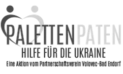 Logo Palettenpaten – Graustufen-Version