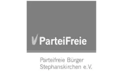 Logo Parteifreie Bürger Stephanskirchen – Graustufen-Version