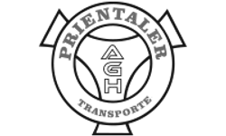 Logo Prientaler Transporte – Graustufen-Version