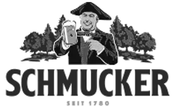 Logo Privat Brauerei Schmucker GmbH – Graustufen-Version