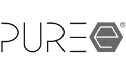 Logo Pure Energy Getränke GmbH – Graustufen-Version