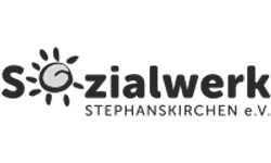 Logo Sozialwerk Stephanskirchen – Graustufen-Version
