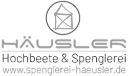 Logo Spenglerei Häusler – Graustufen-Version