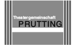 Logo Theatergemeinschaft Prutting – Graustufen-Version