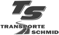 Logo Transporte Schmid – Graustufen-Version