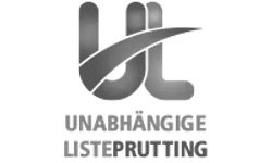 Logo ULP Prutting – Graustufen-Version