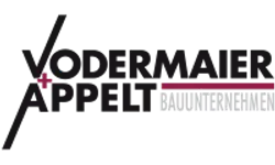 Logo Vodermaier+Appelt Bauunternehmen – Farbversion