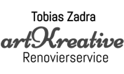 Logo Zadra Tobias ArtCreative – Graustufen-Version